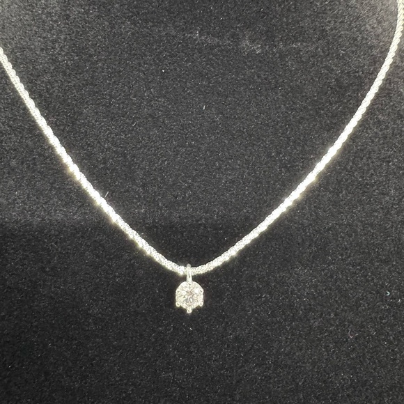 Diamond Pendant Necklace - Picture 5 of 7